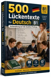 500 Lückentexte für Deutsch B1 – Fit für die Prüfung